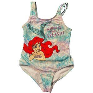 Disney Princess girl's Little Mermaid Ariel 1‎ piece swimsuit sz 4/5